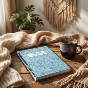 Cuaderno Ondas con bloc de notas para barcos