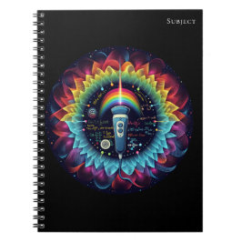 Cuaderno Ondas-Física de ultrasonido de color sonográfico