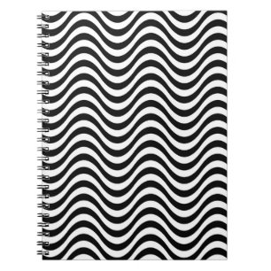 Cuaderno Ondas negras y blancas