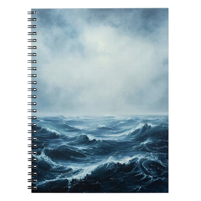 Cuaderno Ondas oceánicas del mar duro (Frente)