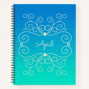 Cuaderno Ondas oceánicas personalizadas