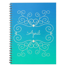 Cuaderno Ondas oceánicas personalizadas