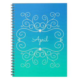 Cuaderno Ondas oceánicas personalizadas