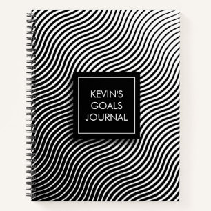 Cuaderno Ondas ópticas personalizadas