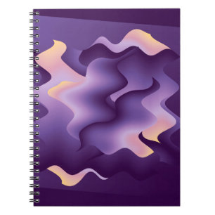 Cuaderno Ondas púrpuras