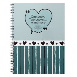 Cuaderno One Book, Two Books... I Want More!