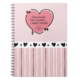 Cuaderno One Book, Two Books... I Want More!