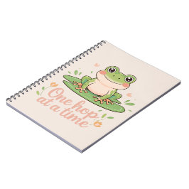 Cuaderno One Hop at a Time | Frog on Lily Pad 