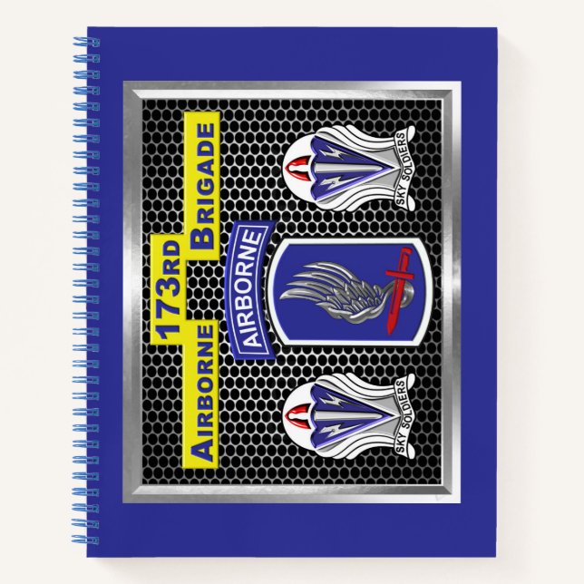 Cuaderno "One of a Kind" 173.ª brigada aérea (Anverso)