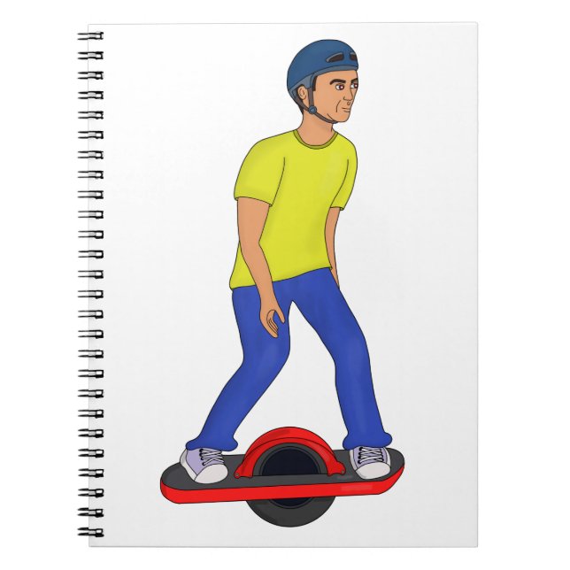 Cuaderno Onewheeling Dude (Frente)