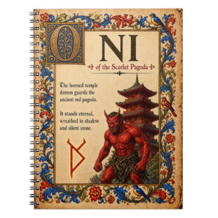 Cuaderno Oni, Arte de Bestiario Medieval