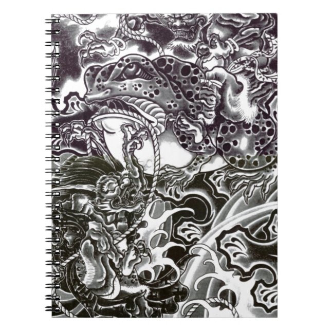 Cuaderno Oni Devils y Toad (Frente)