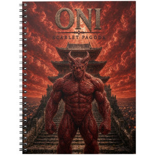 Cuaderno Oni Scarlet Pagoda Dark Cinema