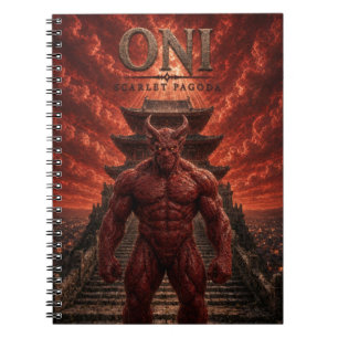 Cuaderno Oni Scarlet Pagoda Dark Cinema