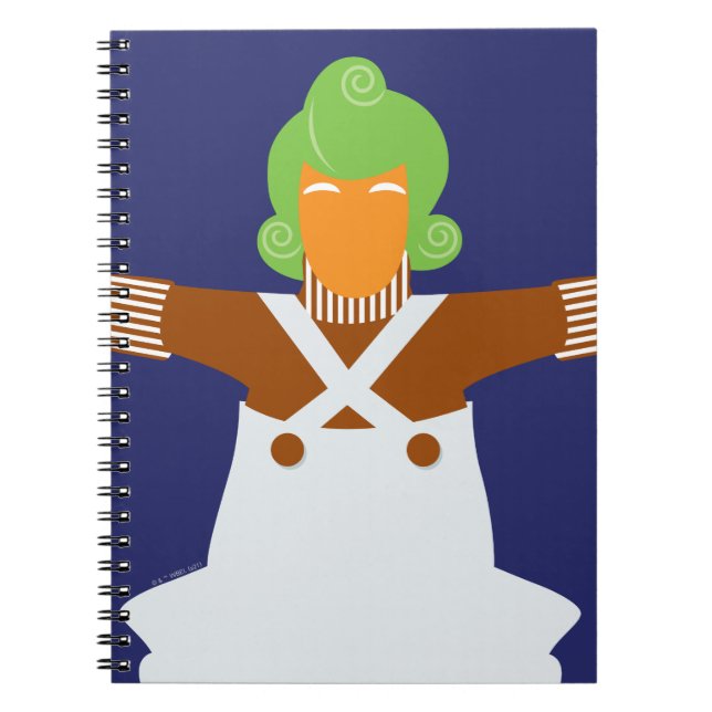 Cuaderno Oompa Loompa A La Salida De Armas (Frente)