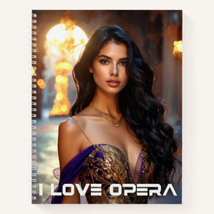 CUADERNO ÓPERA - AMO LA ÓPERA