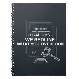 Cuaderno Operaciones legales - Organizadas, estratégicas, e