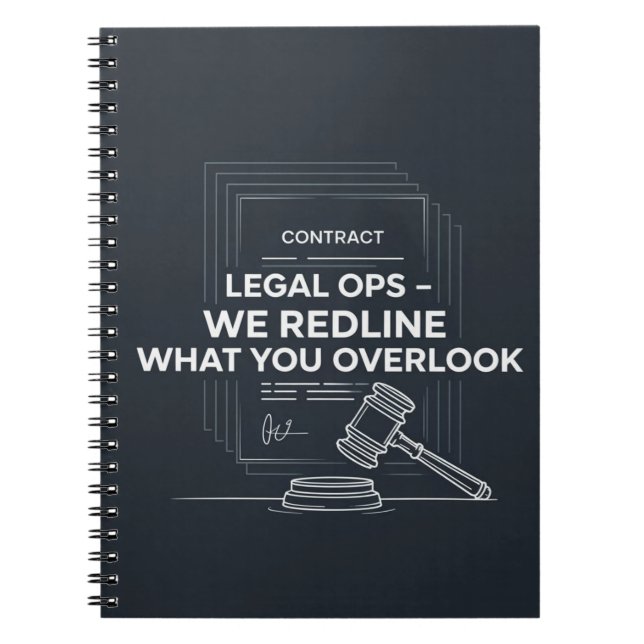 Cuaderno Operaciones legales - Organizadas, estratégicas, e (Frente)