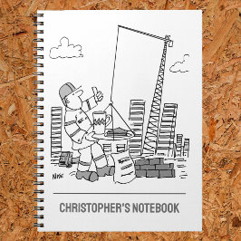 Cuaderno Operador de grúa aérea de obra