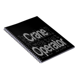 Cuaderno Operador de Grúa Extraordinario PERSONALIZADO