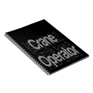 Cuaderno Operador de Grúa Extraordinario PERSONALIZADO