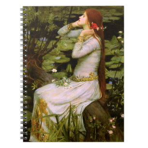 Cuaderno Ophelia Por John William Waterhouse Notebook