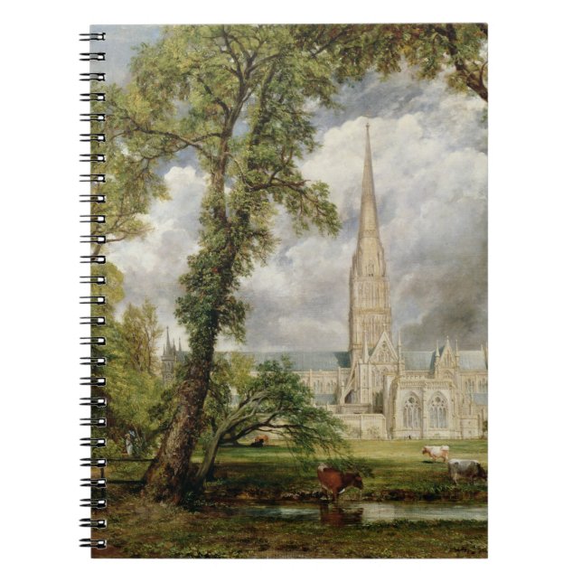 Cuaderno Opinión de John Constable el | de la catedral de (Frente)