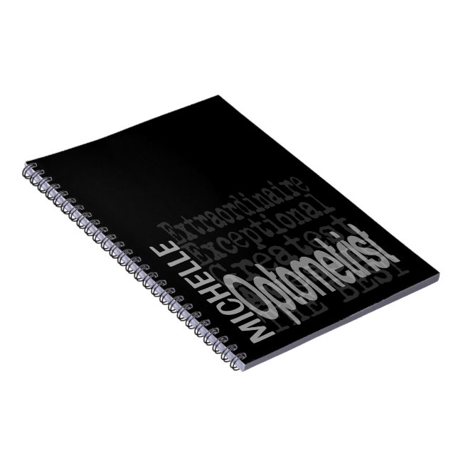 Cuaderno Optometrist Extraordinaire PERSONALIZADO (Lado Derecho)