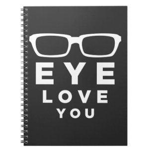 Cuaderno Optometrist Opticist Médica oftalmológico Divers