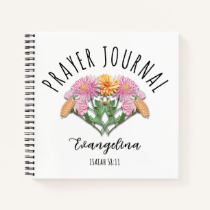 Cuaderno Oración cristiana del mes de nacimiento de noviemb