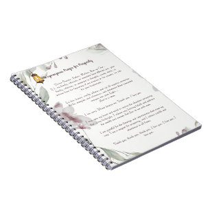 Cuaderno Oración de Ho'oponopono por la prosperidad