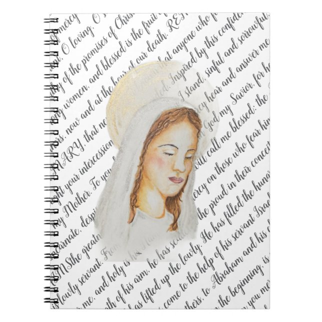 Cuaderno Oración de María (Frente)