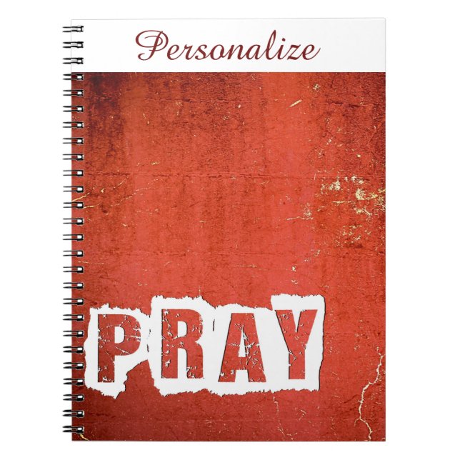 Cuaderno Oración Personalizada (Frente)