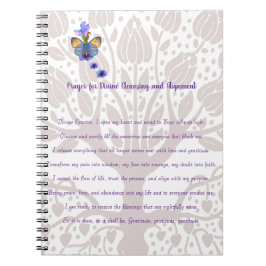 Cuaderno Oración por limpieza y alineación divina