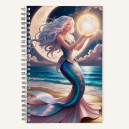 Cuaderno Oracle Mermaid Journal - Fantasía Celestial