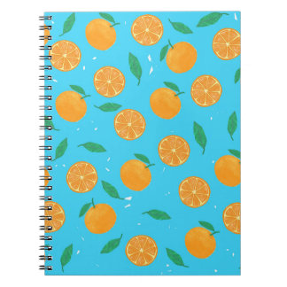 Cuaderno Orange Love, Notizbuch mit sommerlichem Motiv
