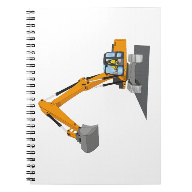 Cuaderno oranger Kettenbagger (Frente)