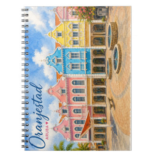 Cuaderno Oranjestad Aruba Isla del Caribe Recuerdo de Viaje