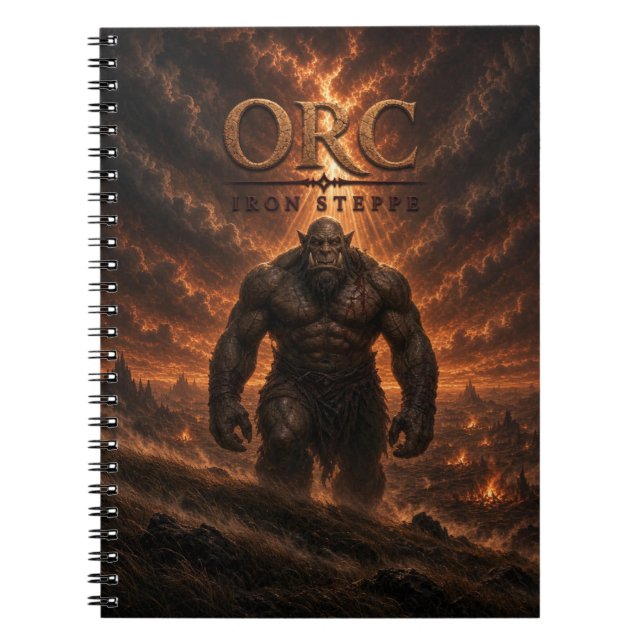 Cuaderno Orc Paso de Hierro Cine Oscuro (Frente)