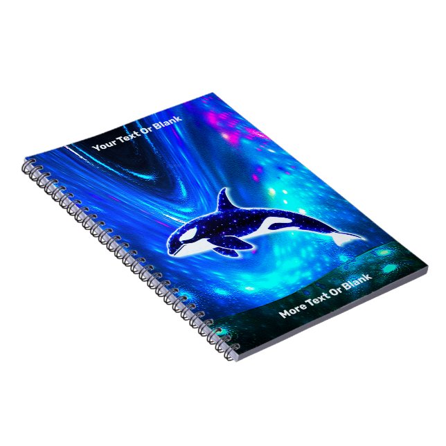 Cuaderno Orca Cósmica (Lado Derecho)