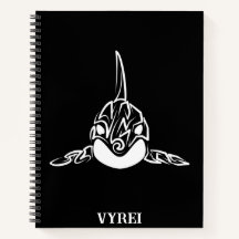 Orca tribal negra y blanca