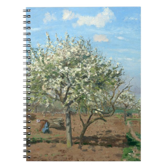 Cuaderno Orchard en Bloom, Louveciennes Camille Pissarro (Frente)