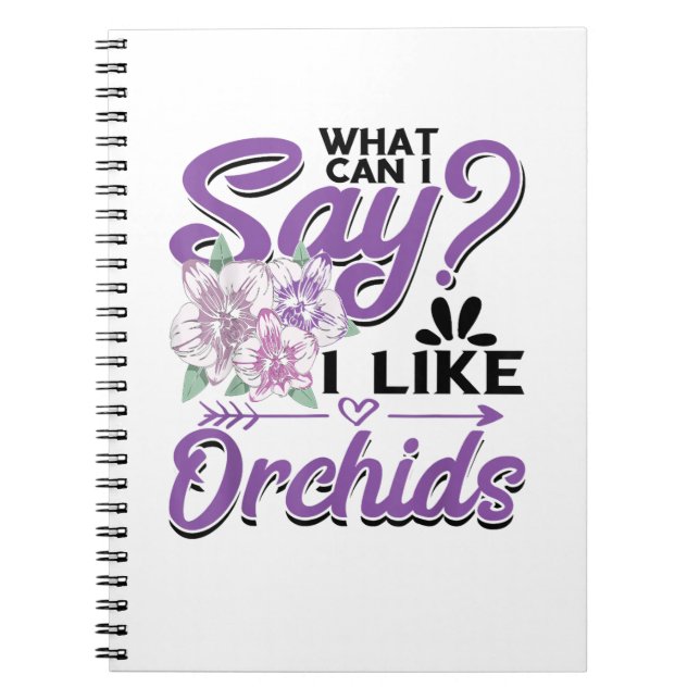Cuaderno Orchid Gardening (Frente)
