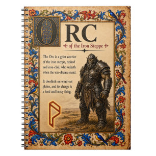 Cuaderno Orco, Arte de Bestiario Medieval