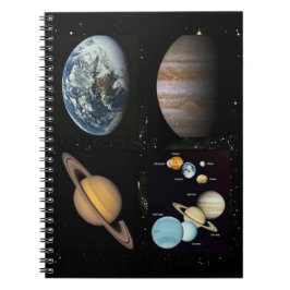 Cuaderno Ordenador de sistemas solares Planetas