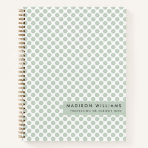 Cuaderno Ordenador portátil de punto moderno mínimo