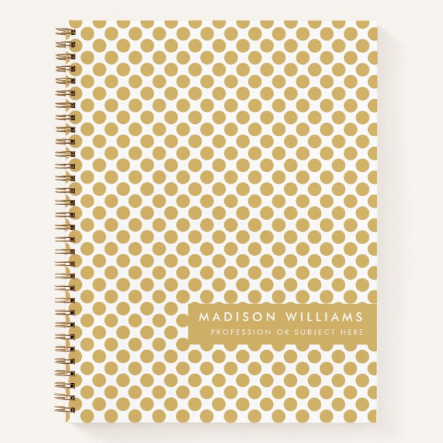 Cuaderno Ordenador portátil de punto moderno mínimo (Anverso)