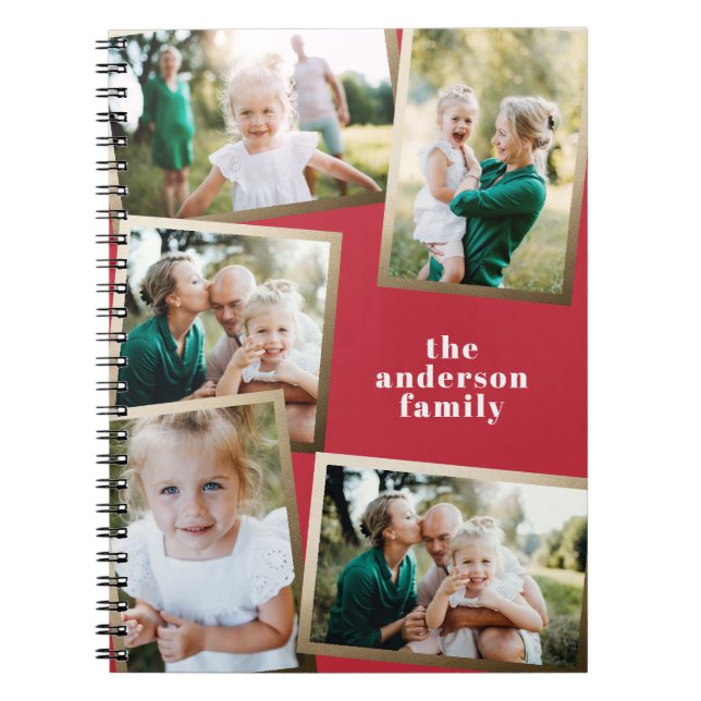 Cuaderno Ordenador portátil elegante para fotos multifamili (Frente)