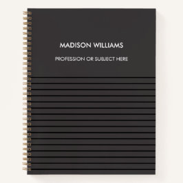 Cuaderno Ordenador portátil moderno de diseño minimalista