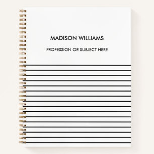 Cuaderno Ordenador portátil moderno de diseño minimalista